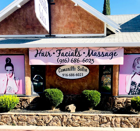 Photos of our Elk Grove salon and day spa